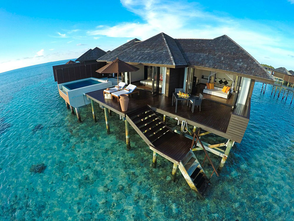 5 bungalows sur l'eau vraiment époustouflants 2