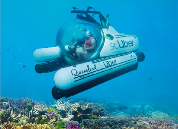 Découvrez la Grande Barrière de Corail lors d'une aventure scUber 1