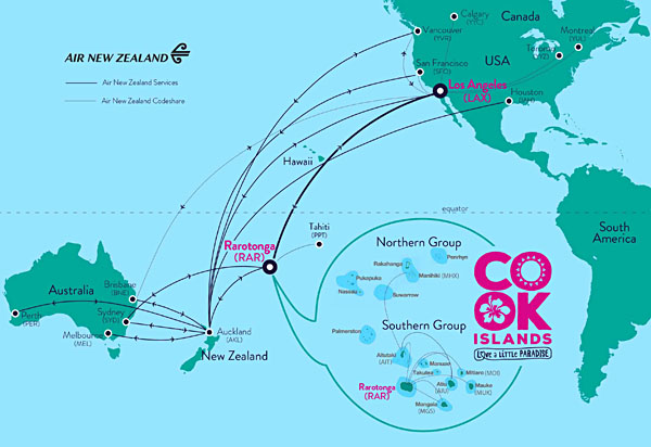 Îles Cook - Repos et facilité d'accès 2