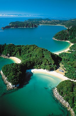 La beauté naturelle du parc national d'Abel Tasman en Nouvelle-Zélande 1