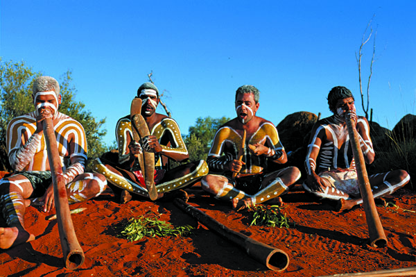 La merveille d'Ayers Rock en Australie 2