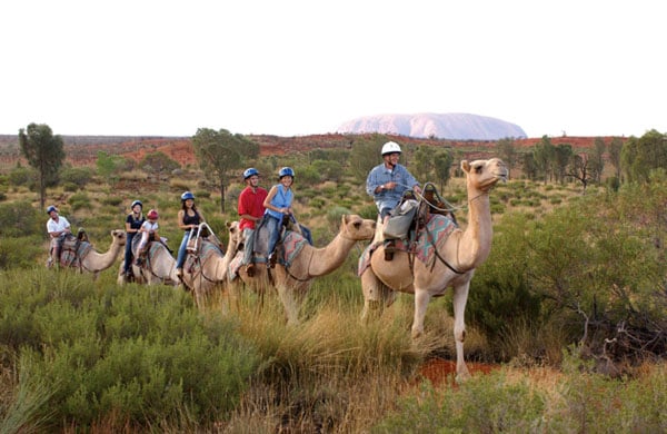 La merveille d'Ayers Rock en Australie 3
