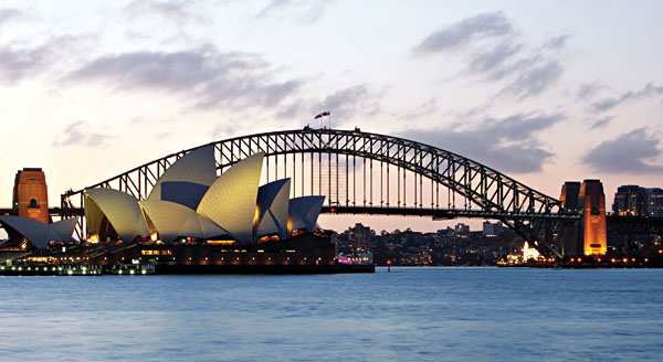 Le pont iconique du port de Sydney en Australie 1