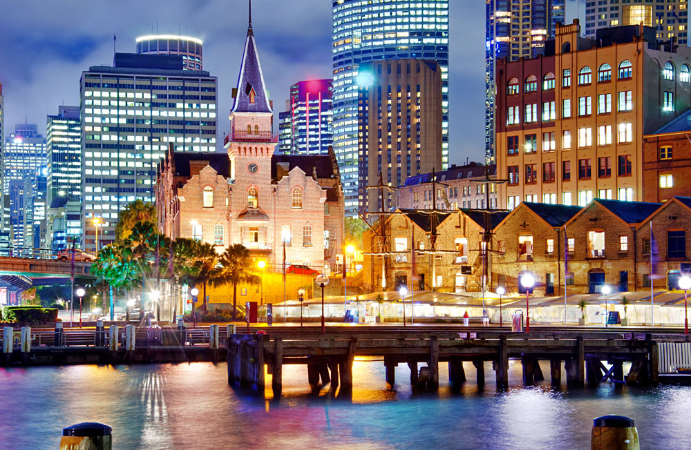 The Rocks - le plus vieux quartier de Sydney, Australie 1